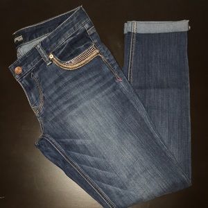 Express denim legging